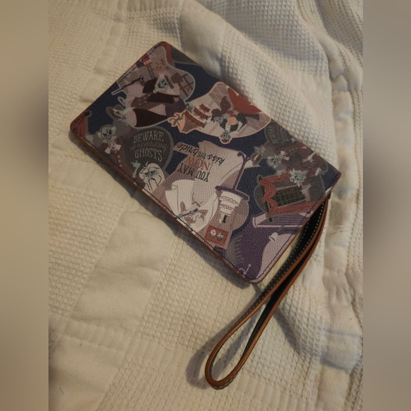Dooney & Bourke Disney Haunted Mansion Wristlet Bag - Picture 8 of 9